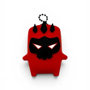 3D Printed Boss Sprite Bag Tag Keychain