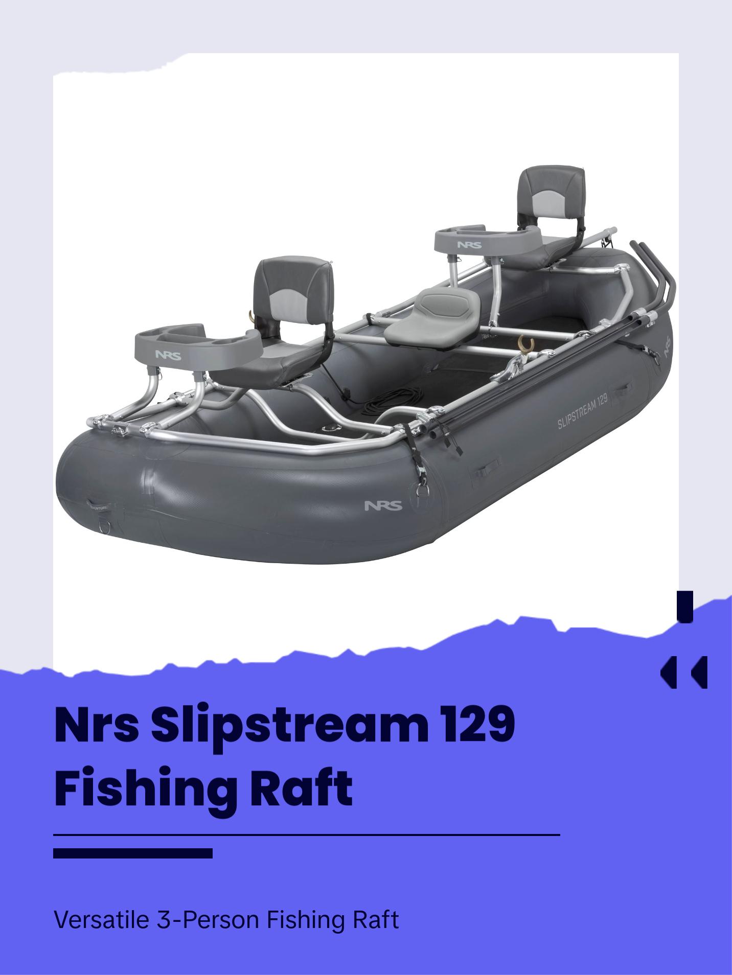 NRS Slipstream 129 Fishing Raft Package - TikTok Shop