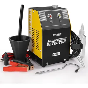 Solary Automotive Smoke Machine Leak Detector - 12V DC EVAP Vacuum Diagnostic Tester for Pipe System
