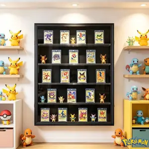 Card Frame | Multi Layer Deep Shadow Graded Display Box for Sports Cards, Pokemon & TCG Cards with Museum Grade Acrylic