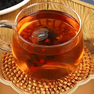 Kidney Tea Formula Ginseng Five Treasure Tea Combination Scented Tea Red Date Wolfberry Tea Men's and Women Tea Health Dried Fruit Beverage Loaded Tea Packets Natural