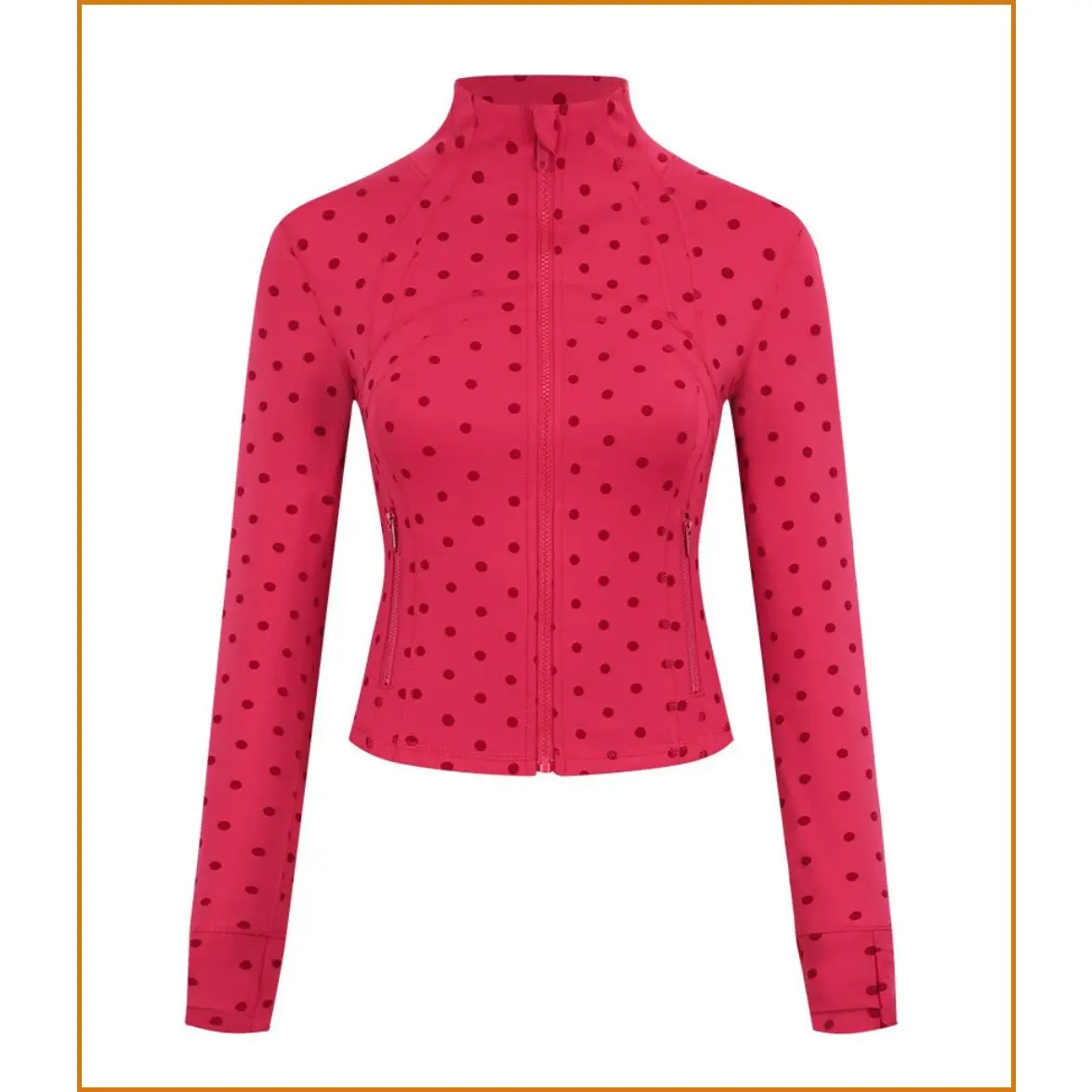 Cropped Red Single Top