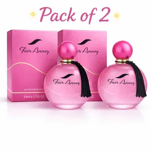 Fair Annoy Pink Perfume Pack of 2 for Women – Long Lasting Feminine Fragrance | Elegant Gift Set