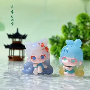 Wanunbox LIITA 24 Solar Terms Mili Series Unboxing Toy, ABS-PVC Stress Relief Classic Novelty Stress Relief Fingertoy, Suitable for Ages 15+, With 1-3cm Measurement Error