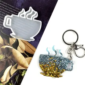Coffee Tea Mug Silicone Mold for Keychain