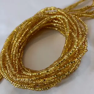 Purely U Gold Handcrafted Waist Bead - Tie on Strand