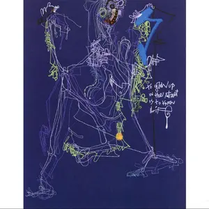 Michael Alan Alien "Street Life" 8.5”x11” fine art print