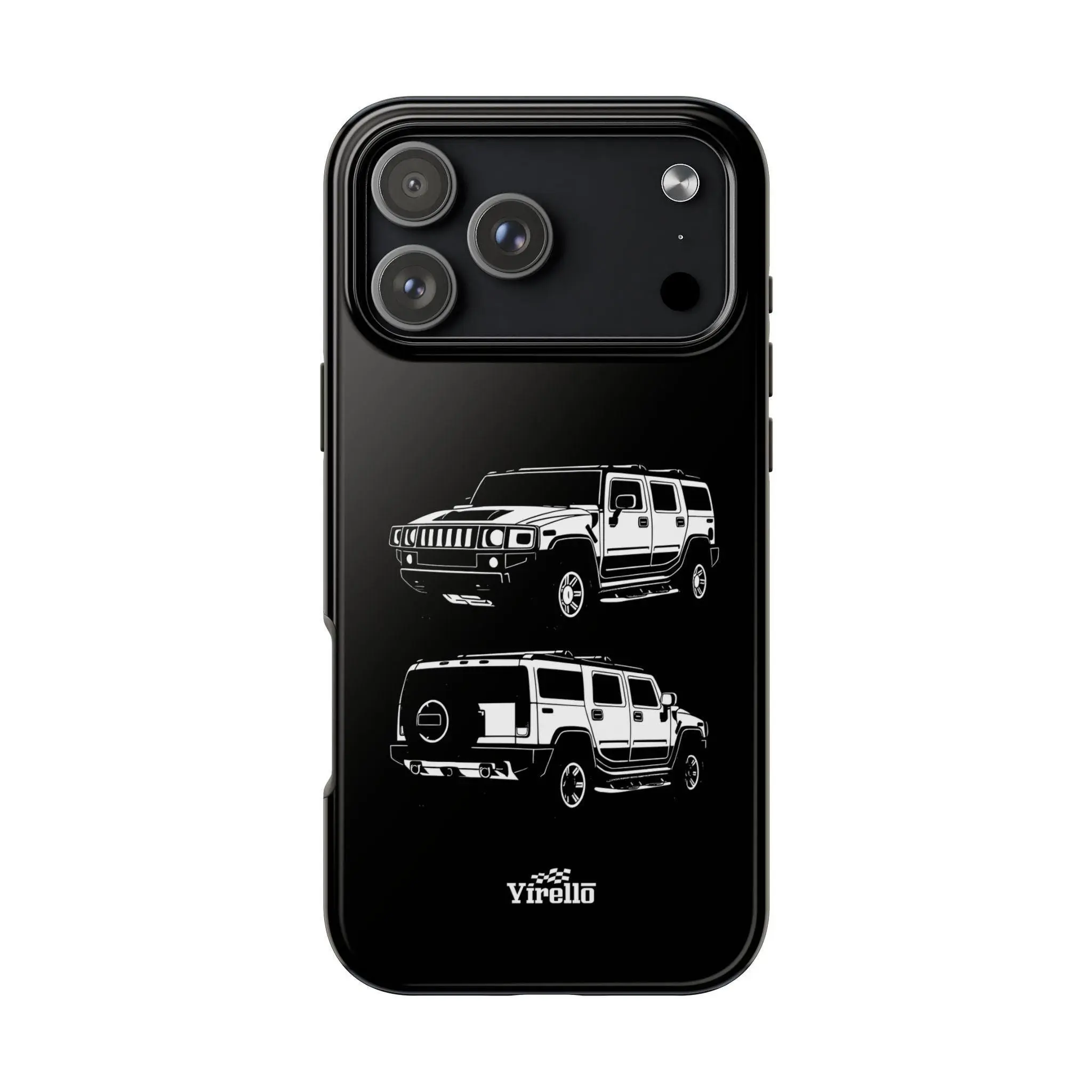 2003–2009 Hummer H2 Phone Case  Auto and Moto Fan Gift Suitable for iPhone 17-11 Pro Max/Plus and  Samsung Galaxy S23-25