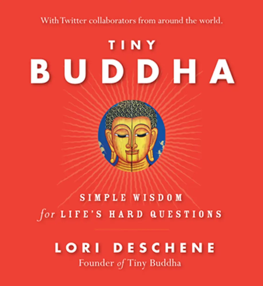 USED Book - Tiny Buddha, Simple Wisdom for Life's Hard Questions: Simple Wisdom for Life's Hard Questions (Practicing Mindfulness, Tiny Wisdom, for Readers of Why by Deschene, Lori (Paperback) - english