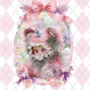 Yunni 600% Together with you Blind Box | 6+4 Surprise+1 Hidden| Soft Plush Companion PAP Toys