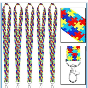 Autism Awareness Lanyard