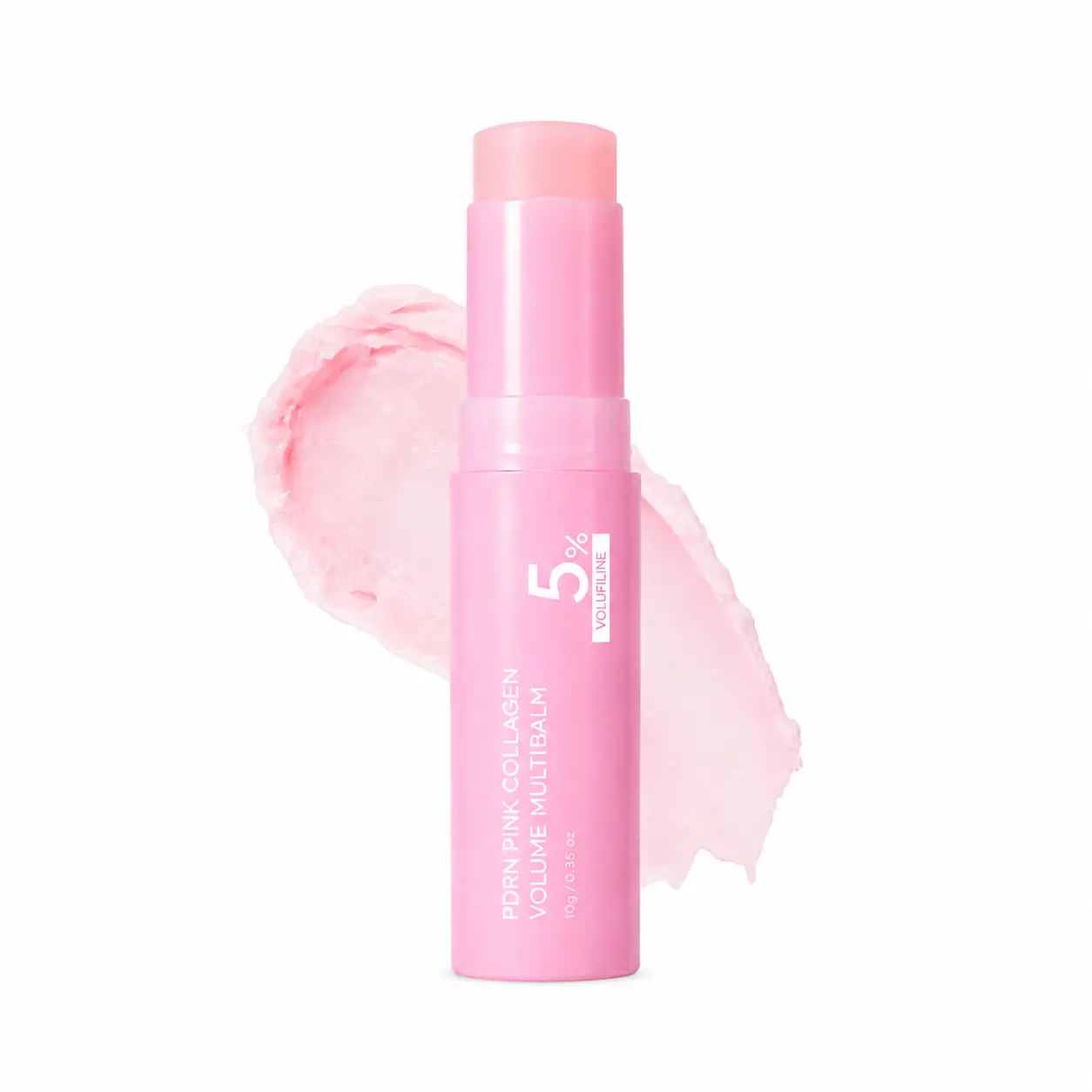 [NEW] PDRN Pink Collagen Volume Multi Balm - Gentle Cosmetic All-In-1 Stick with Volufiline, PDRN, NAD, Retinol, Hyaluronic Acid for Anti-Aging, Fine Lines, Firming, Radiance | Under-Eyes, Lip Care | Korean Skincare