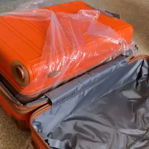 AAIVV 4 PCS Luggage Sets, Expandable ABS Travel Suitcase Set with Double Spinner Wheels, TSA Lock Hardshell Durable Traveling Bag Luggage Sets (13/20/26/28in) Gift for Back to School