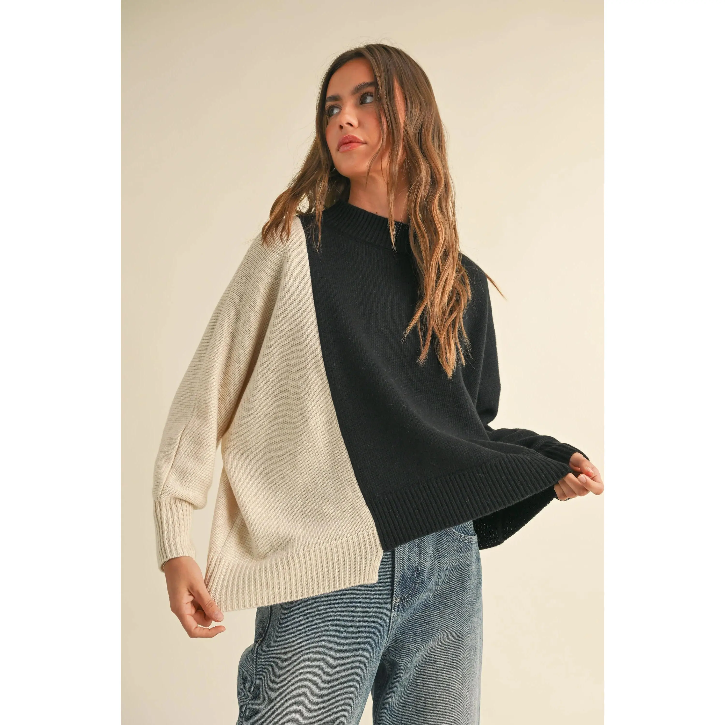 Corsette Colorblock Sweater