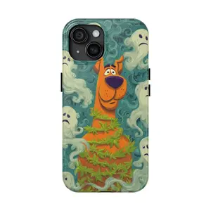 Scooby Doo Phone Case, Halloween Cartoon Tough Protective Cover, Compatible with iPhone 11-17 Pro Max/Plus and Samsung Galaxy S23-25