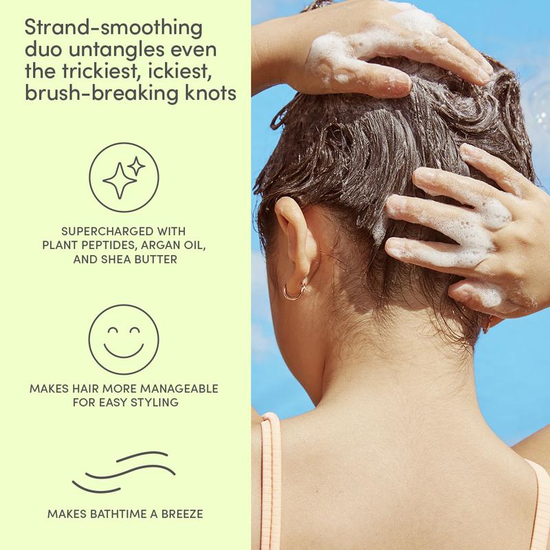 Evereden – Happy Hair Duo | Kids Shampoo & Conditioner Set | For Ages 3+