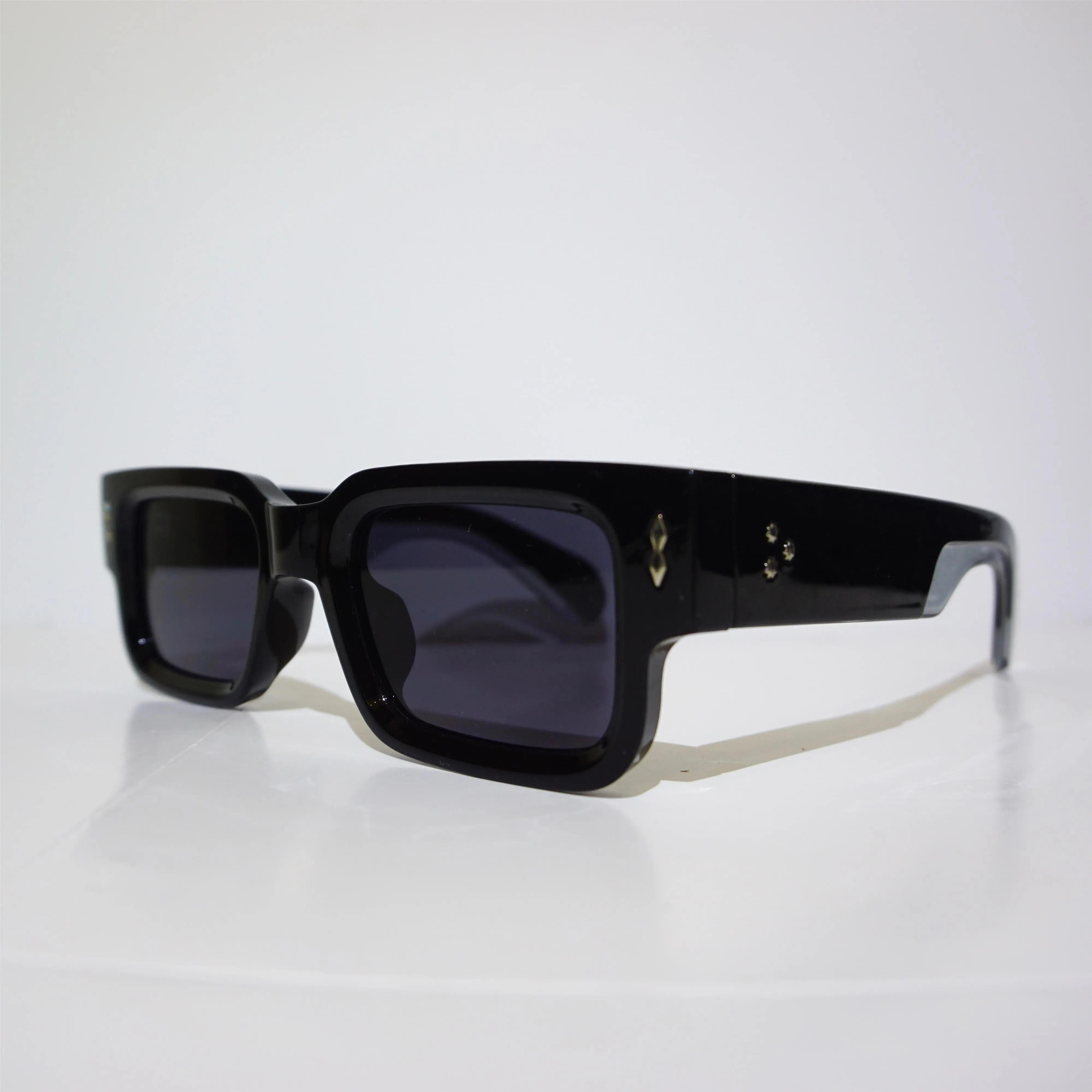 Square Frame Sunglasses with Acetate Fiber Frame, UV400 Protection Amazon.com: ZENOTTIC Polarized Sunglasses for Men Rectangle  main image 2