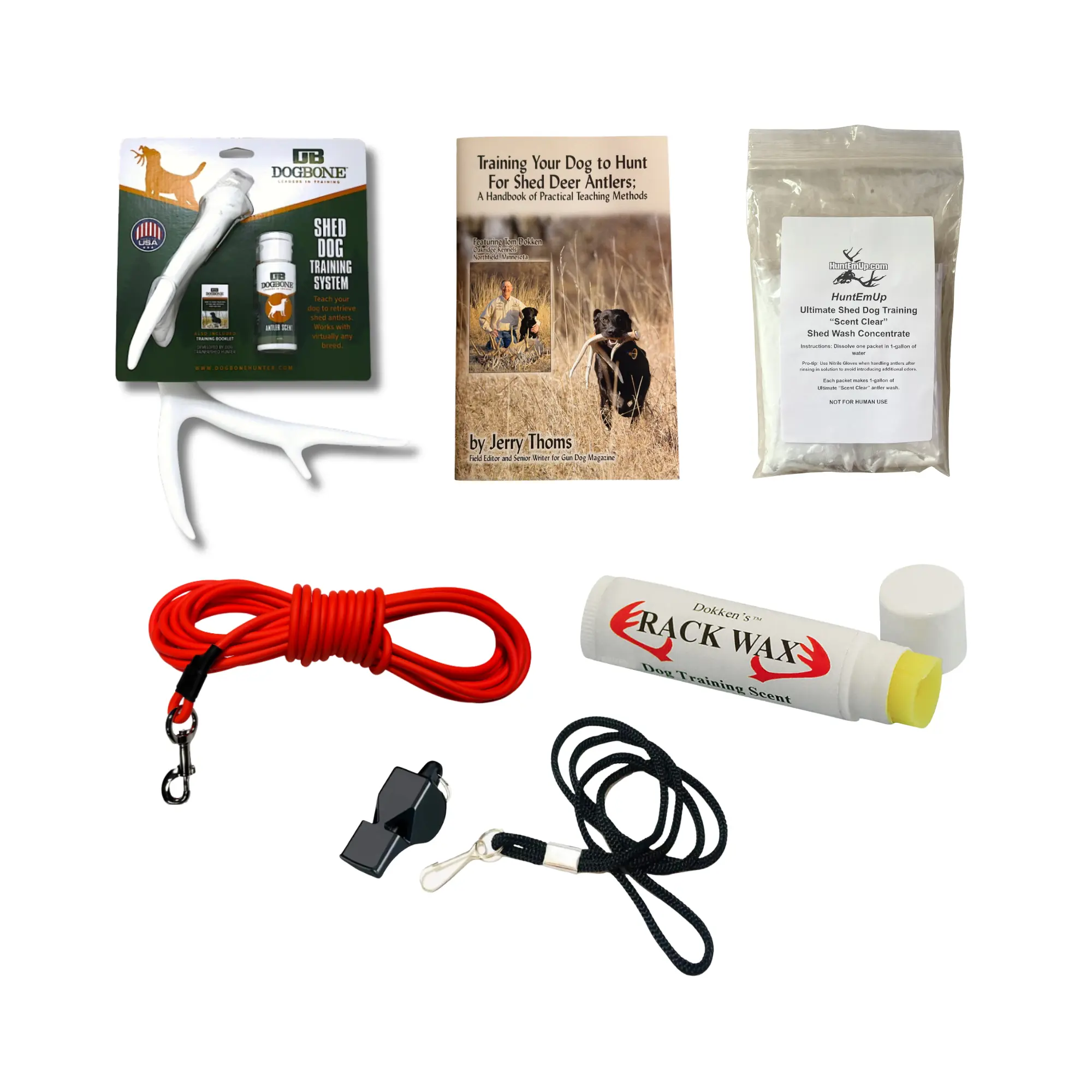 Ultimate Shed Dog Training Bundle by HuntEmUp - Antler Kit