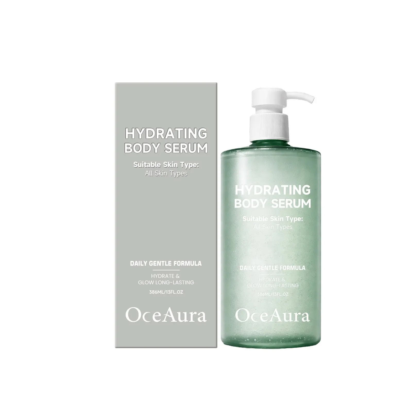 OceAura Hydrating Body Essence Gentle Cleansing Skin Care Refreshing Moisturizing Daily Body Serum Moisturizer Body Care Essentials Body Care Products