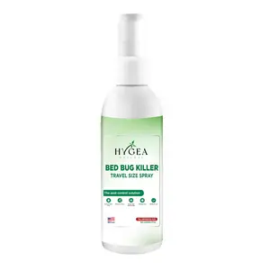 Hygea Natural Bed Bug Travel Spray - Non-Toxic Odorless TSA Approved 3oz Eco-Friendly Solution for Luggage & Public Transportation Carefree Journey Protection