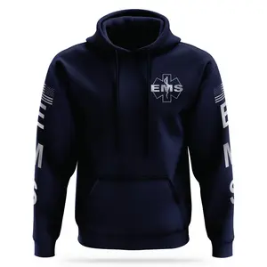 [EMS] Reflective Performance Hoodie 2.0 [NVY/REF]
