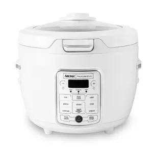 Aroma Professional 20-Cup Electric Rice & Grain Cooker, White - Digital Cooker