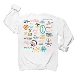 Vanderpump Rules Quotes Pump Rules Sweatshirt - Season 02 - Unisex Crew Neck Sweater Classic Cotton Menswear Hoodie
