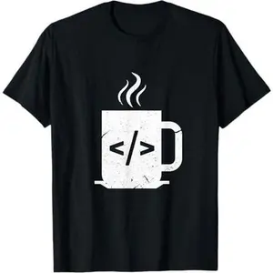 Computer Programmer Coffee Funny Javascript Programming Gift T-Shirt