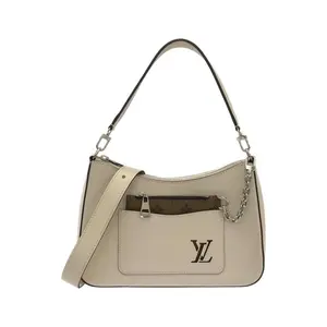 Pre-owned Louis Vuitton Calfskin Shoulder Bags Marelle Calf Shoulder Bag