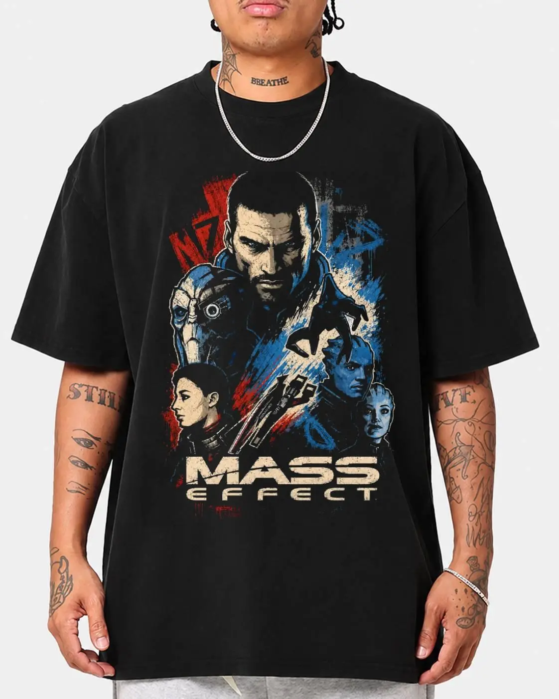 Mass Effect 3 N7 Armor Inspired Gift For Fans T Shirt QF05802