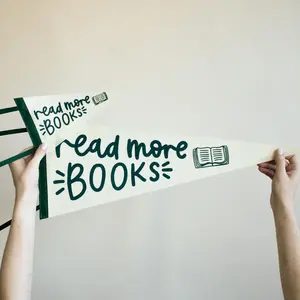 Read More Books Pennant Flag