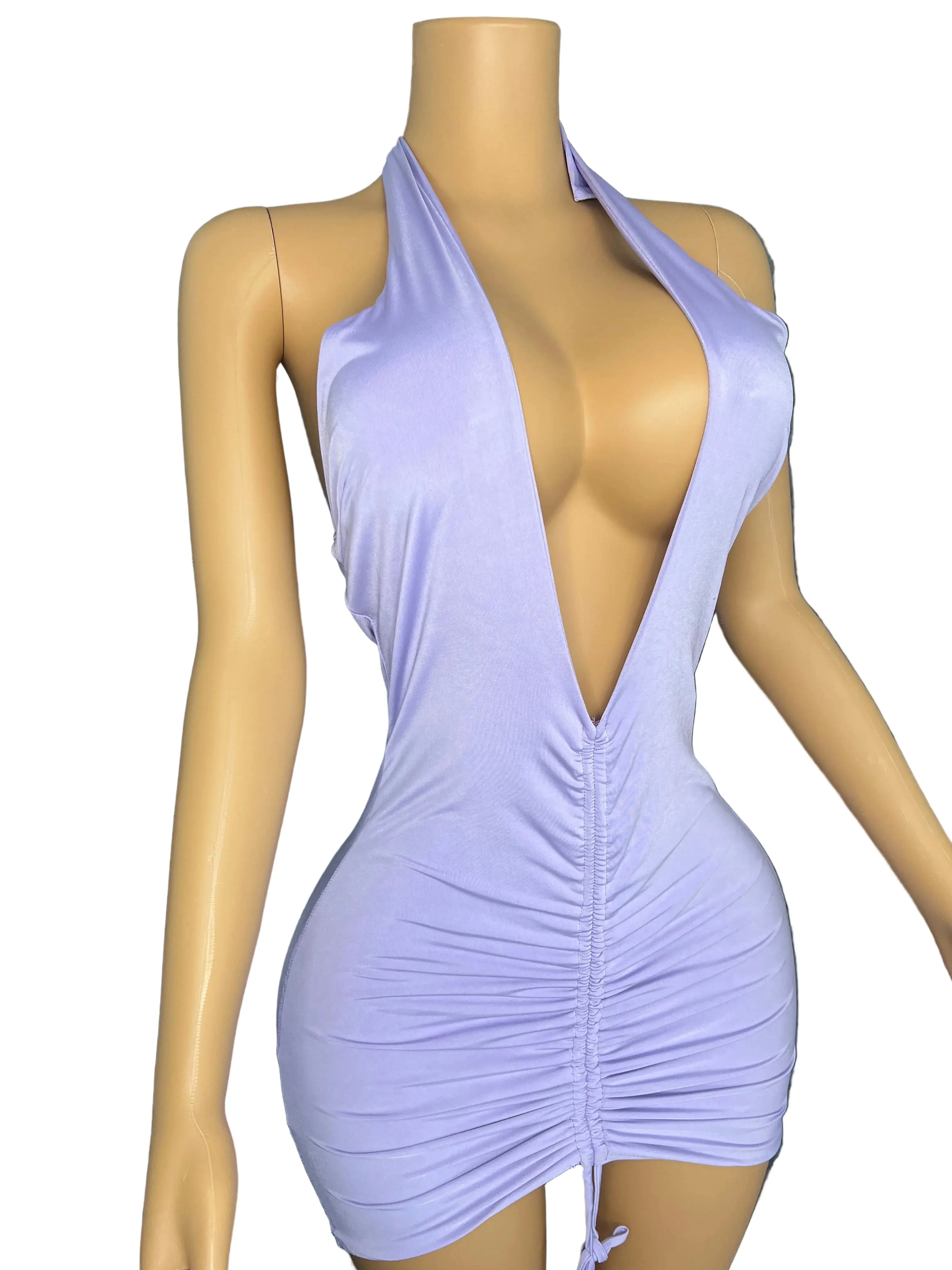 Midnight Siren Dress - Purple