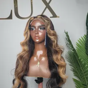 Ombré Curl 5x5 Closure Unit / 28in/ Ready to Wear Wig