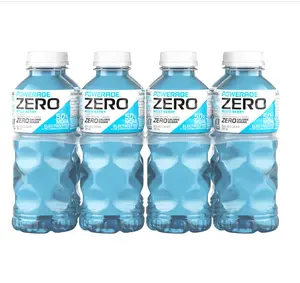 POWERADE Electrolyte Enhanced Zero Sugar Mixed Berry Sports Drink, 20 Ounce (Pack of 8)