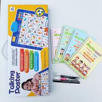 English-Spanish Alphabet-Blue+4 Tracing Books