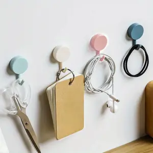 Adhesive Punch-Free Wall Hook, Waterproof Lightweight Household Hook for Home, Kitchen, Smooth Surfaces, Bath