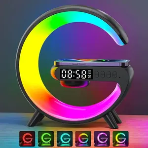 G Shape LED Smart Wake Up Clock