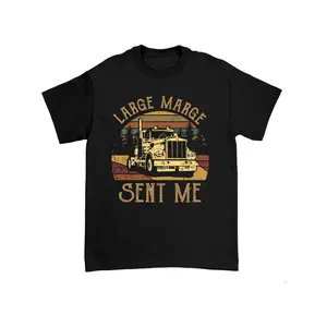 Large Marge Sent Me Vintage Tshirt, Large Marge Fans Lover Multicolored Made in USA