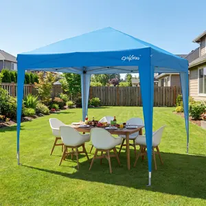 Surfgear 10x10 FT Canopy Tent – Instant Setup Outdoor Shelter, UV Protection 420D Oxford Fabric, Adjustable Height Steel Frame, Waterproof Sun Shade for Beach, Camping, Market & Backyard
