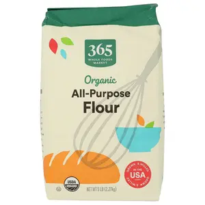 365 by Whole Foods Market, Organic All Purpose Flour, 80 Ounce