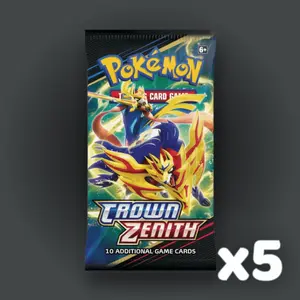 5x Crown Zenith Booster Pack