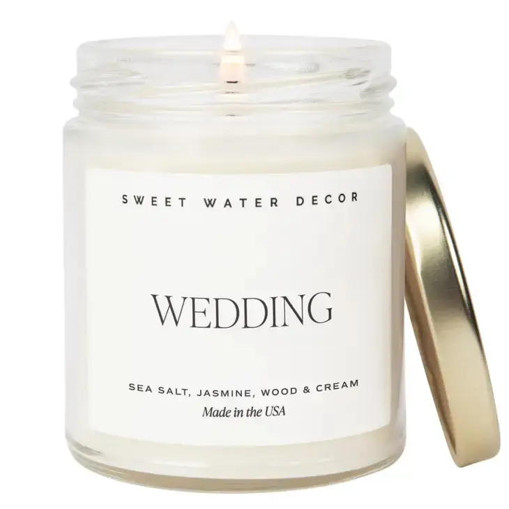 Wedding Soy Candle - 9 oz