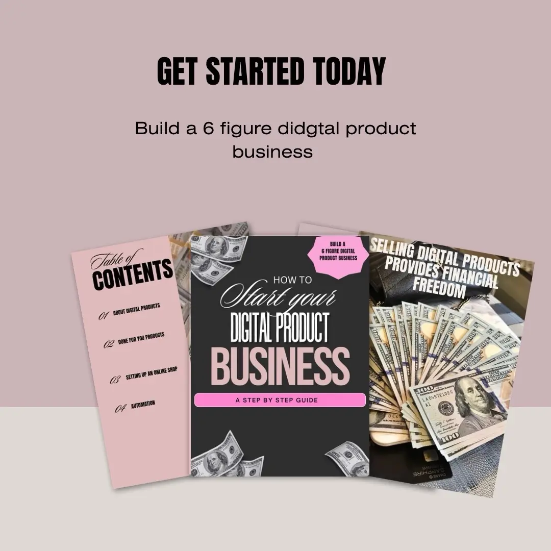 How to start you’re digital product Business