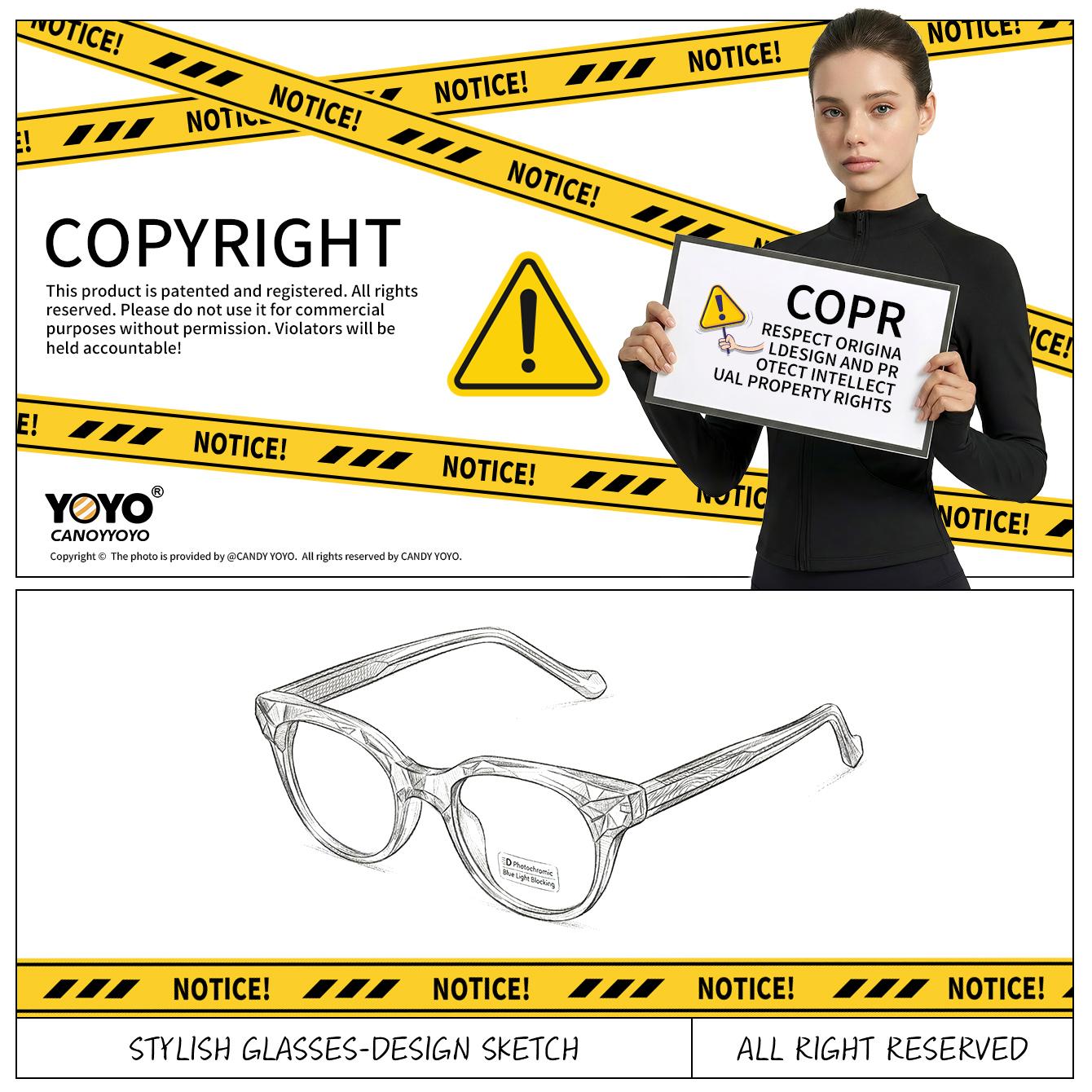 The original design features stylish and contemporary diamond-cut gradient lenses, offering both sun protection and effective UV protection. Suitable for both men and women, these sunglasses are ideal for daily wear or driving.