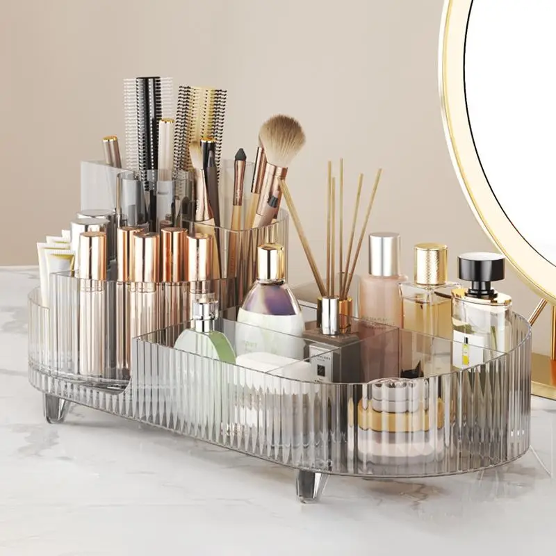 Rotatable Makeup Storage Box, Desktop Makeup Organizer, Cosmetic Organizer for Dresser for Bedroom Dresser, Makeup Organizer, Storage Organizer, Room