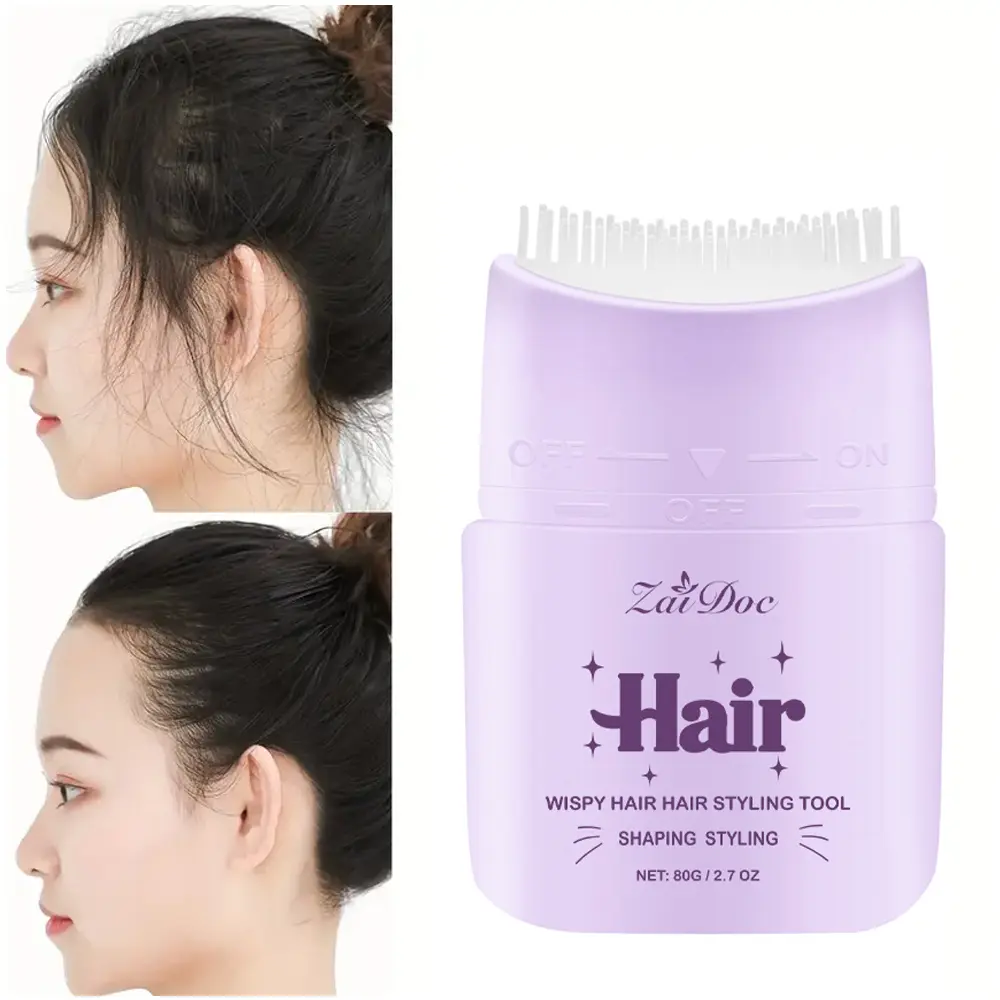 Wispy Hair Styling Tool - Tame Broken Hair Easily, Portable for On-the-Go Hair Taming!