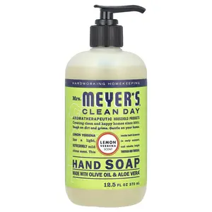 Mrs. Meyers Clean Day Hand Soap, Lemon Verbena , 12.5 fl oz (370 ml)