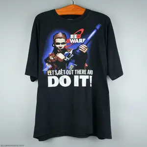 Vintage 1990S Red-Dwarf T-Shirt Movie Tee Graphic Tee Heavy Cotton Tee Shirt, 100% Heavy Cotton Shirt