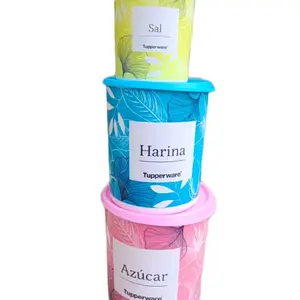 one touch canister azucar harina sal