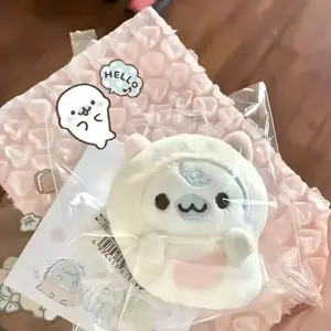 Adorable Plush Seal Keychain Cute Life In The Corner Sunflower Seed Bag